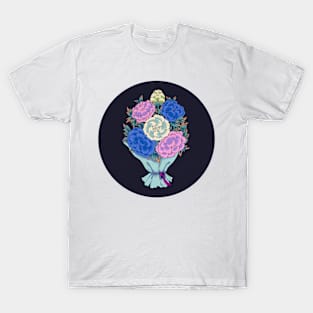 Minhwa: Peony Bouquet K Type (Korean traditional/folk art) T-Shirt